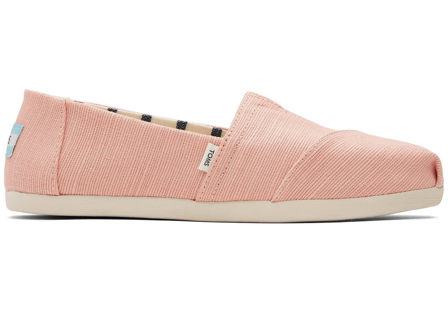 Toms Espadryle Damskie Różowe - Alpargata Heritage Płócienne - 25SBWLXZM